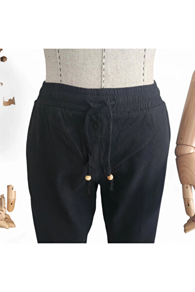 Hedea Black Foça Beach Trousers