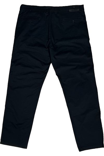 Epos Ανδρικό μαύρο παντελόνι Plus Size
