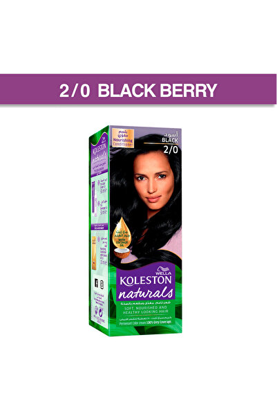 Wella ويلا كولستون صبغه طبيعيه  للشعر 2/0 اسود