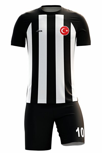 ACR Giyim Tekstil Forma Baskı Futbol Forması Klasik Çubuklu Model - Kişiye Öz...