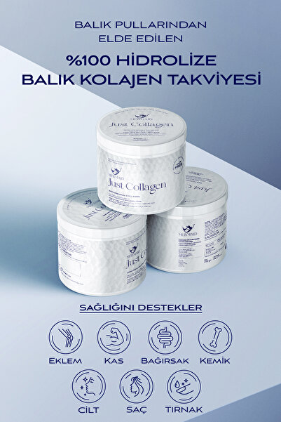 Mermaid Collagen Just 100% Pure Marine Collagen High Bioactivity 7500 Mg Premium Fish Collagen Peptides /8 Weeks