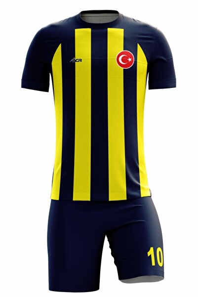 ACR Giyim Tekstil Forma Baskı Futbol Forması Klasik Çubuklu Model - Kişiye Öz...