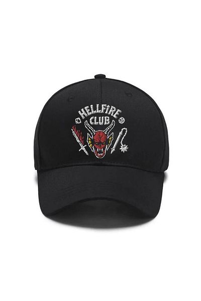 Karakedi Stranger Things Season 4 Dustin Hellfire Club Black Hat
