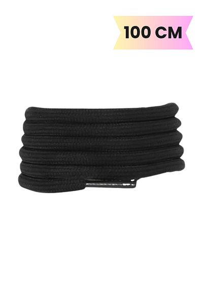 BLACK DEER Shoelace Black Sneakers Laces