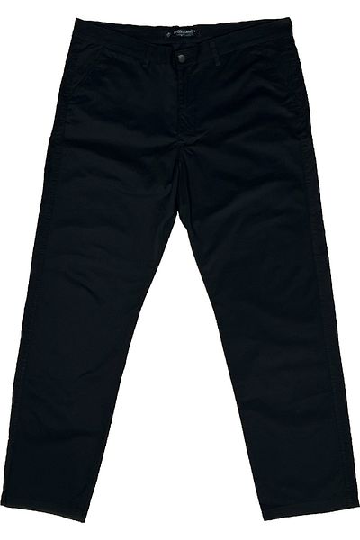 Epos Ανδρικό μαύρο παντελόνι Plus Size