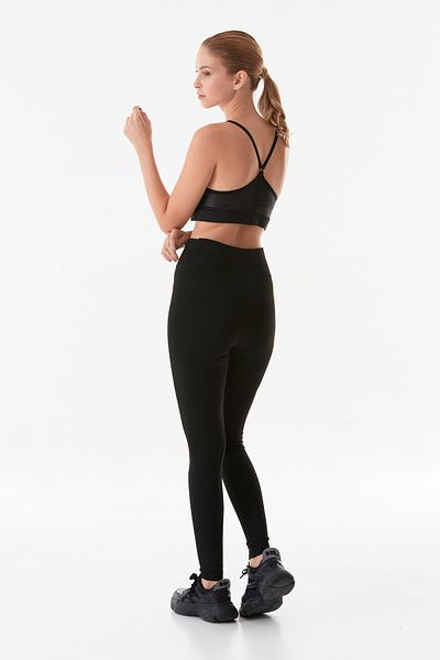 Fulla Moda Μπουστάκι με επένδυση από συνθετικό δέρμα