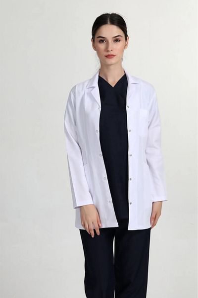 AZİM Ποδιά Doctor Nurse Pharmacist Lab Teacher Apron