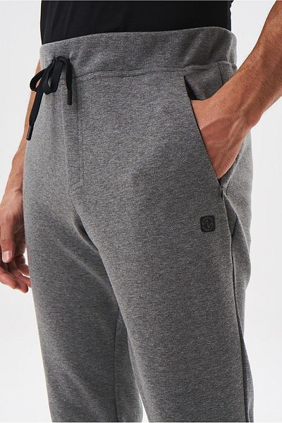 Arma Ανδρικό υφασμάτινο παντελόνι Scuba σε γκρι Slim Fit