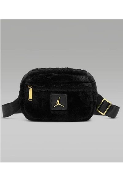 Nike Jordan Faux Fur Camera Bag Women's Shoulder Bag