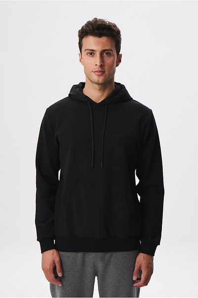 Arma Men's Hooded Sweatshirt - Slim Fit, Waterproof Scuba Fabric, Kangaroo Pocket - K2825