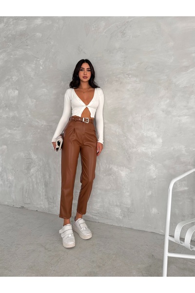 winmoda ΔΕΡΜΑΤΙΝΟ ΠΑΝΤΕΛΟΝΙ ΜΕ ΖΩΝΗ-ΔΕΡΜΑΤΙΝΟ ΠΑΝΤΕΛΟΝΙ/ ΓΥΝΑΙΚΕΙΟ ΔΕΡΜΑΤΙΝΟ ΠΑΝΤΕΛΟΝΙ