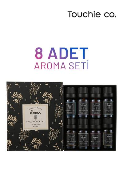 Touchie Co Dcea 8'lı oda kokusu seti Hava Nemlendirici ile uyumlu suda çözüne...