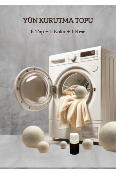 Glow Design Wool Drying Ball 6 Scented
