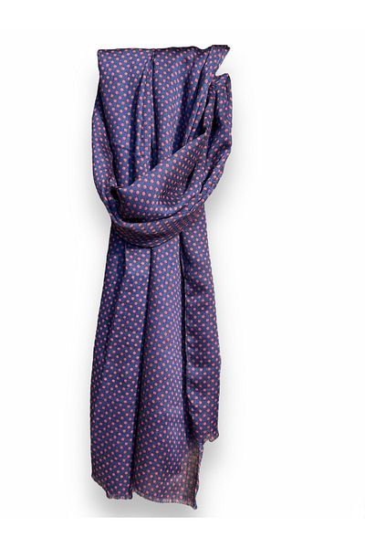 CROATE Wool Silk Printed Scarf
