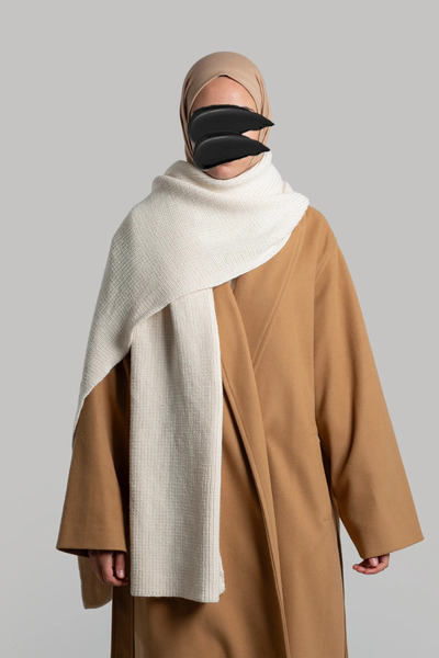 Lemaye Απλό πλεκτό κασκόλ – Κόκκινο