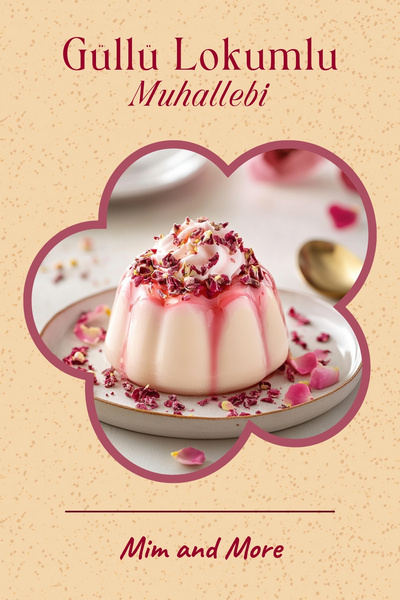 Mim and More Rose Turkish Delight - Turkish Delight with Roses, 200 g