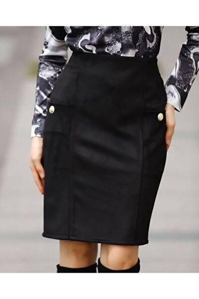 Tuğba Ceylin Butik تنورة نسائية من قماش نوبوك