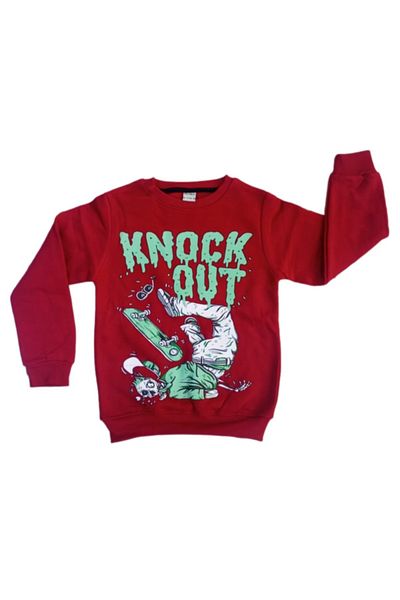 EXTRAÇARŞI Boy's 3 Rope Printed 8/11 Years Tracksuit Set