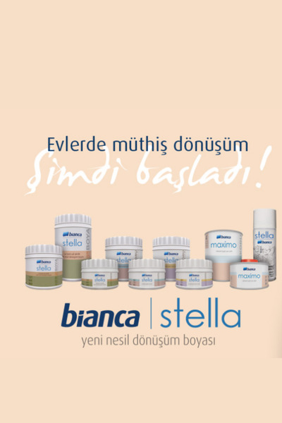 Bianca Stella Su Bazlı Sıvı Cam İpek Mat