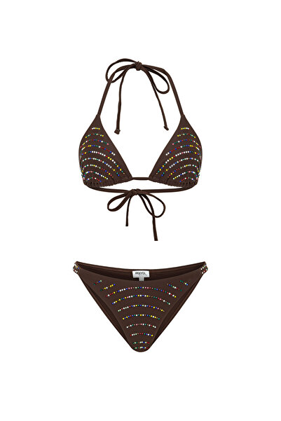 İpekyol Hotfix baskılı bikini seti