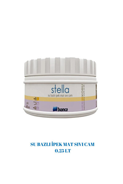 Bianca Stella Su Bazlı Sıvı Cam İpek Mat