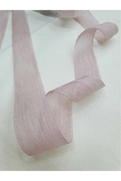 Nikah Şekeri Market 20 Meters Linen Ribbon Nopeli Decoration - 2.5 Cm, Gift Promise Engagement Wedding Favors
