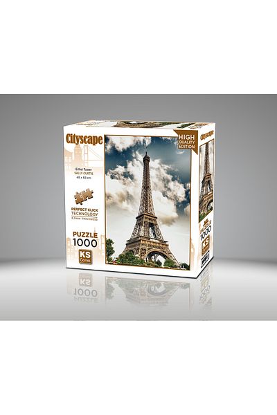 Ks Games Eiffel Tower 1000 Piece Puzzle