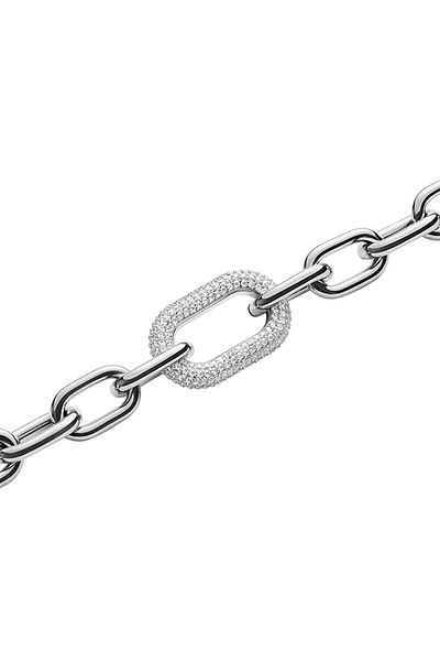 Daniel Wellington Crystal Link Necklace - Size S Dw 00400607