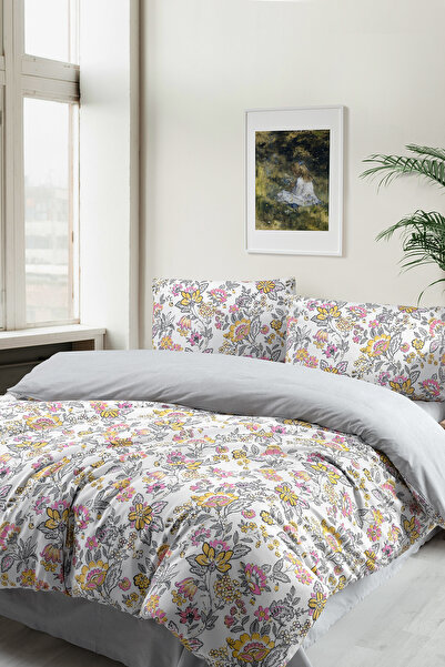 Acacia Flora Çift Kişilik Nevresim Takımı Çok Renkli - 200 X 220