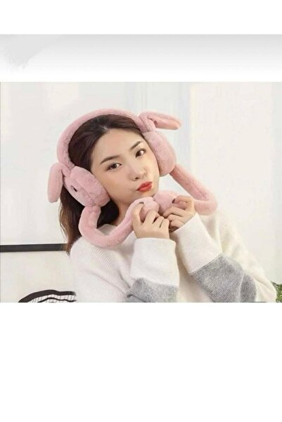 HATEM DÜNYA Плюшени слушалки с подвижни уши тип „заек“