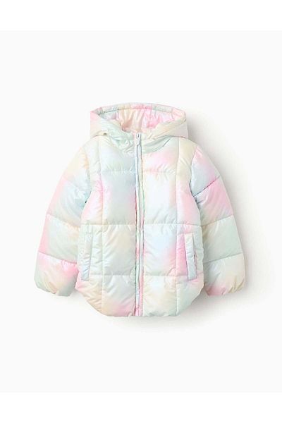 Ziddy PADDED HOODED JACKET FOR GIRLS IRIDESCENT