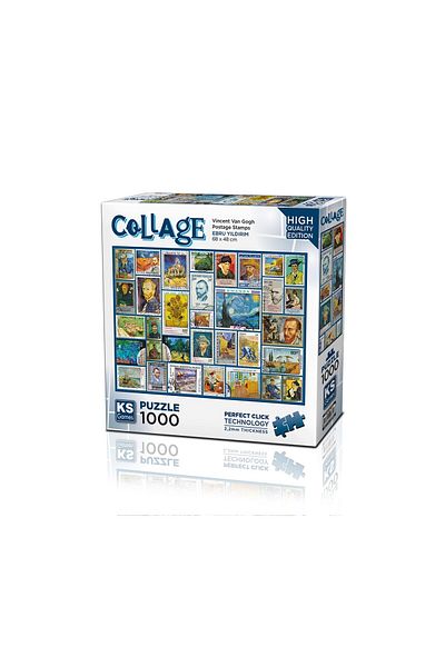 Ks Games Postage Stamps 1000 Piece Puzzle