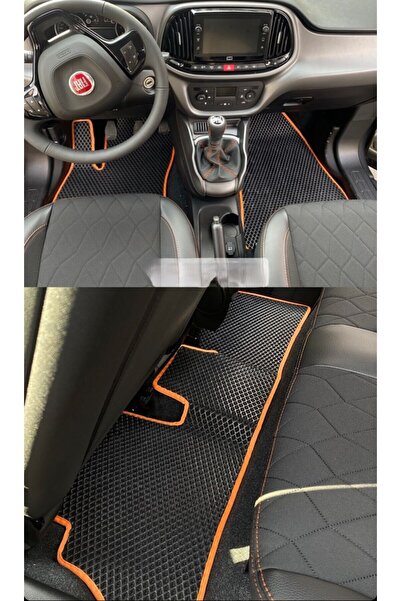 FLOORX Fiat Doblo 2012-2022 Uyumlu Araca Özel Akıllı Oto Paspas
