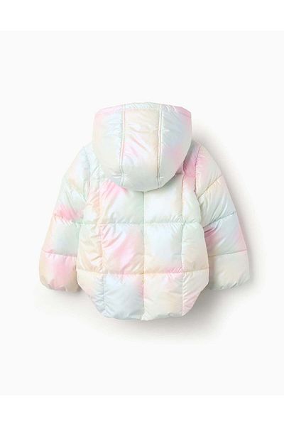 Ziddy PADDED HOODED JACKET FOR GIRLS IRIDESCENT