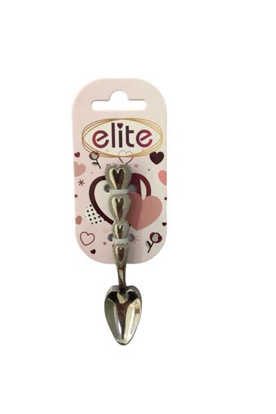 Doğuş Mutfak Tea Spoon Heart Model Stainless Steel Pack of 6
