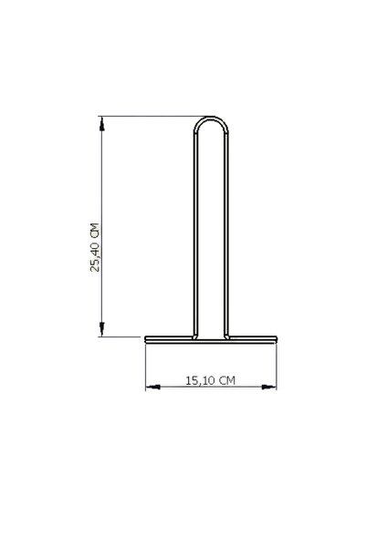 Edora Home Yılbaşı Kırmızı Dik Kağıt Havluluk Standart Ve Büyük Boy Rulo Uyumlu Peçetelik Mutfak
