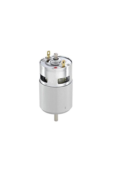 TLS Robotik RS775 12V 3000 RPM DC Motor Yüksek Hız ve Tork D Shaft