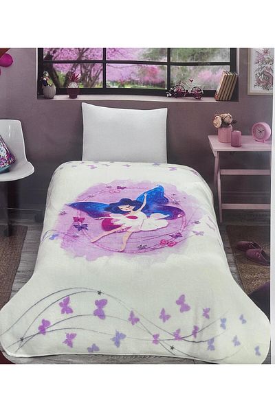 Özdilek Fairy Girl Single Prime Blanket (Fairies)