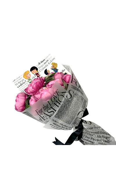 weloveis ''Cedric''Line Flimi Floral Background Paper-10Pages