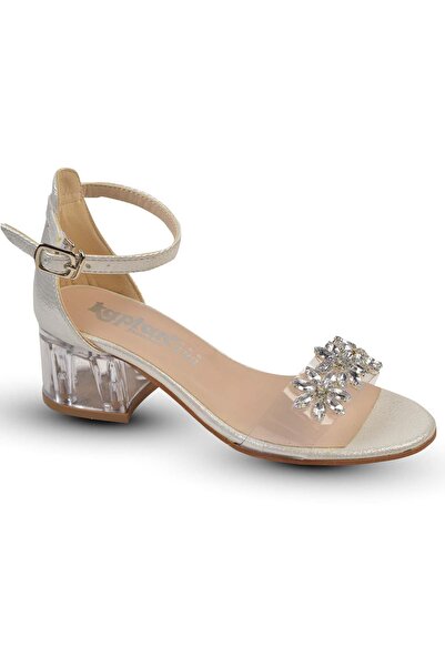 KAPTAN JUNIOR Kız Çocuk Topuklu Abiye Ayakkabı Pssk 305