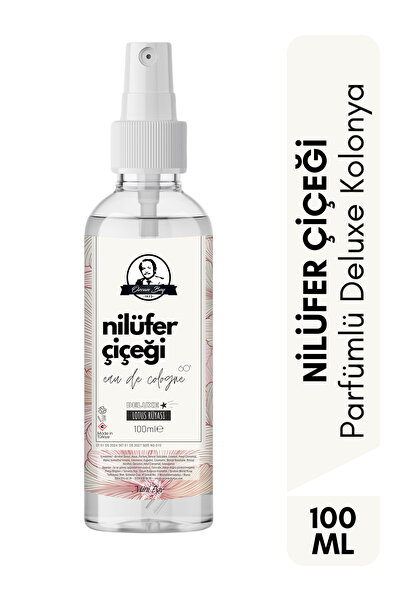 Özcan Bey Deluxe Seri Nilüfer Çiçeği Kolonyası Parfümlü Lotus Çiçeği Kokulu S...