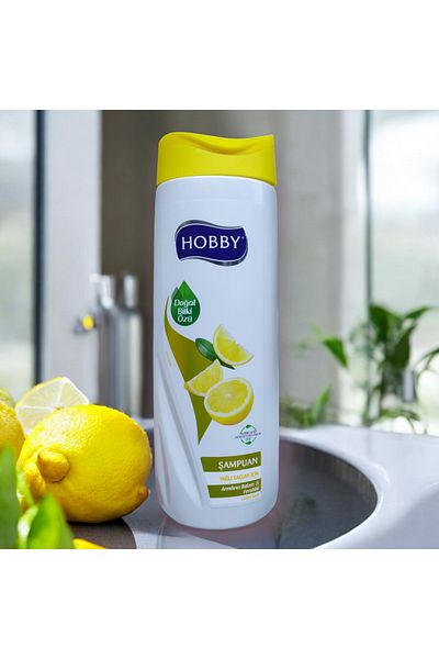 Hobby 500ml Natural Plant Extract Lemon Shampoo