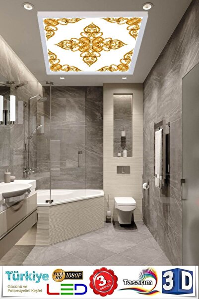 Gökyüzü Panel Banyo Lambası- 60w Banyo Aydınlatma Modelleri-trendyol Özel Ürü...