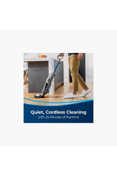 Bissell Crosswave HF3 Cordless Pro Vacuum Cleaner Grey 3598E