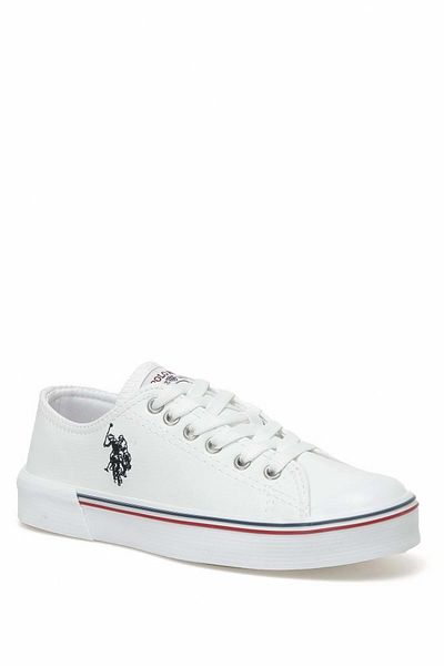 U.S. Polo Assn. Pantofi sport albi pentru femei Penelope Wt 2pr