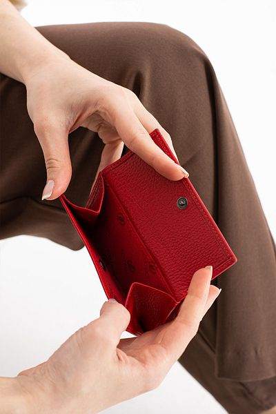 VOSTRO Italian Style 100% Real Genuine Leather Women's Wallet - Multi Pockets and Compartments, Handmade - 018Vostro