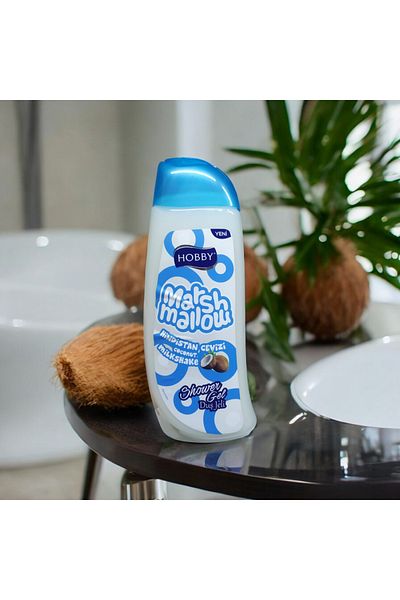 Hobby Marshmallow Coconut Extract Shower Gel 500ml