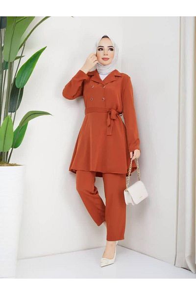 NHMODA Medina Fabric Stylish Saw Suit