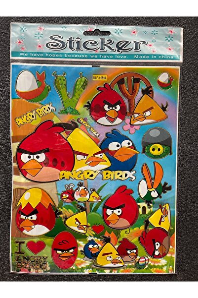 Deer Home tek sayfada birçok sticker, Etiket Kitabı Sticker Defteri Etiket