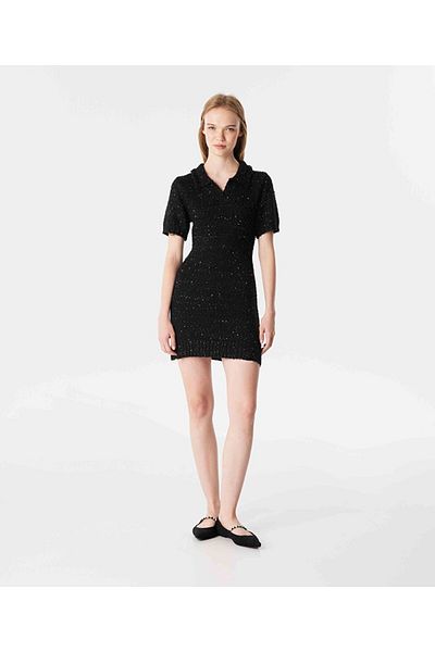 Twist Rochie brodata cu paiete